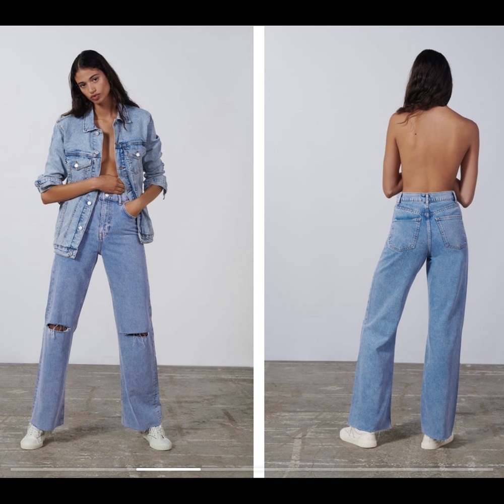 Zara ZW the 90’s Full Length Jean